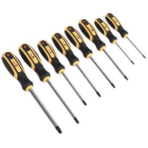 Sealey Seigen S0897 TRX Star Torx Screwdriver Set 8 Piece T8 - T40 Sealey Seigen S0897 TRX Star Torx Screwdriver Set 8 Piece T8 - T40