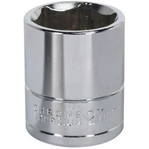 Sealey Siegen S0663 27mm 1/2"Sq Drive WallDrive Socket Sealey Siegen S0663 27mm 1/2"Sq Drive WallDrive Socket