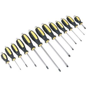 Sealey Siegen S0754 13pc Hammer-Thru Screwdriver Set Sealey Siegen S0754 13pc Hammer-Thru Screwdriver Set