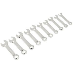 Sealey AK633 10pc Stubby Combination Spanner Set - Metric Sealey AK633 10pc Stubby Combination Spanner Set - Metric