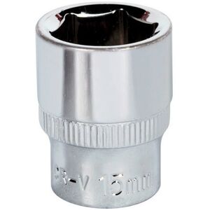 Sealey SP3815 15mm 3/8"Sq Drive Fully Polished WallDrive Socket Sealey SP3815 15mm 3/8"Sq Drive Fully Polished WallDrive Socket