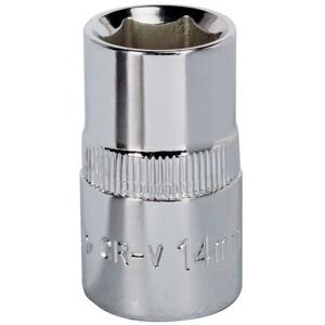 Sealey SP1214 14mm 1/2"Sq Drive Fully Polished WallDrive Socket Sealey SP1214 14mm 1/2"Sq Drive Fully Polished WallDrive Socket