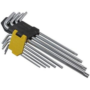 US PRO Tools 9pc Extra Long Tamper Proof Torx Star Key Set T10 - T50 US PRO Tools 9pc Extra Long Tamper Proof Torx Star Key Set T10 - T50