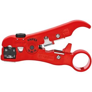 KNIPEX 16 60 06 SB Wire stripping tool for coax and data cable 125 mm (Blister P KNIPEX 16 60 06 SB Wire stripping tool for coax and data cable 125 mm (Blister P