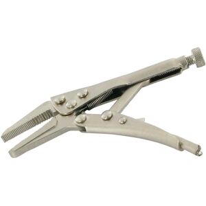 Silverline Self Locking Long Nose Pliers Hand DIY Tool 125mm ( UK ) Silverline Self Locking Long Nose Pliers Hand DIY Tool 125mm ( UK )