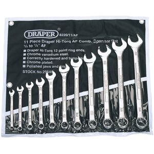 VidaXL Imperial Combination Spanner Set (11 Piece) VidaXL Imperial Combination Spanner Set (11 Piece)