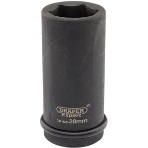 Draper Expert 28mm 3/4" Square Drive Hi-Torq® 6 Point Deep Impact Socket Draper Expert 28mm 3/4" Square Drive Hi-Torq® 6 Point Deep Impact Socket