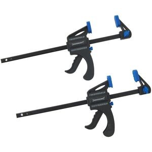 Silverline 250115 Mini Clamps 150 mm - Pack of 2 - 250115 Silverline 250115 Mini Clamps 150 mm - Pack of 2 - 250115
