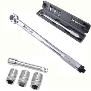 AutoBaBa Ratchet Torque Wrench 28-210Nm, 1/2 " Wheel Bolt Wheel Nut Wrench incl AutoBaBa Ratchet Torque Wrench 28-210Nm, 1/2 " Wheel Bolt Wheel Nut Wrench incl