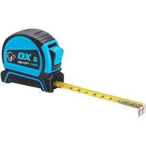 OX Tools OX-P505203 Pro Dual Auto Lock Measure-3m Tape Measure, 3m OX Tools OX-P505203 Pro Dual Auto Lock Measure-3m Tape Measure, 3m