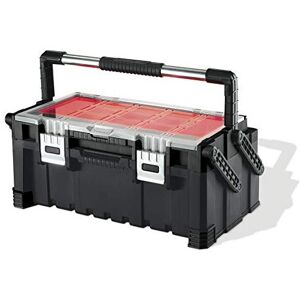 Keter 17187311 Tool Box Including Assorted Master Pro Series Cantilever Tool Box Keter 17187311 Tool Box Including Assorted Master Pro Series Cantilever Tool Box