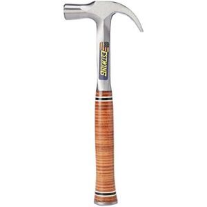 Estwing E24c Curved Claw Hammer - Leather Grip - 24oz Estwing E24c Curved Claw Hammer - Leather Grip - 24oz