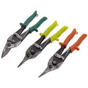 Silverline CT17 Aviation Tin Snips Set 3-Piece 250 mm Silverline CT17 Aviation Tin Snips Set 3-Piece 250 mm