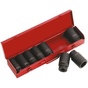 Loops 8 Piece PREMIUM Impact Socket Set - 3/4" Sq Drive - Deep Sockets - High Torque Loops 8 Piece PREMIUM Impact Socket Set - 3/4" Sq Drive - Deep Sockets - High Torque