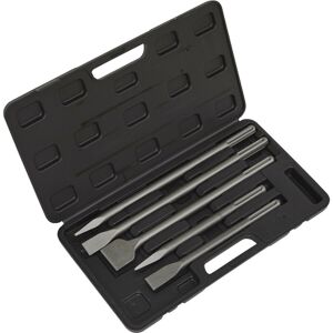 Loops 5 Piece SDS MAX Demolition Kit - Flat & Pointed Chisels - Sturdy Storage Case Loops 5 Piece SDS MAX Demolition Kit - Flat & Pointed Chisels - Sturdy Storage Case