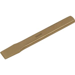 Loops Non Sparking Flat Chisel - 22mm x 220mm - Precision Cast - Beryllium Copper Loops Non Sparking Flat Chisel - 22mm x 220mm - Precision Cast - Beryllium Copper
