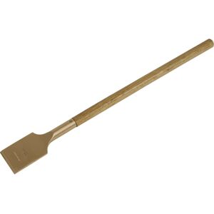 Loops Long Handle Decorators Scraper - 75 x 705mm - Non-Sparking - Beryllium Copper Loops Long Handle Decorators Scraper - 75 x 705mm - Non-Sparking - Beryllium Copper