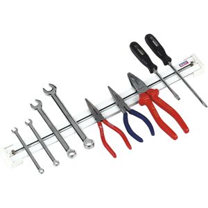 Loops 500mm Wall Mounted Magnetic Tool Holder - Spanner Screwdriver Pliers Bracket Loops 500mm Wall Mounted Magnetic Tool Holder - Spanner Screwdriver Pliers Bracket