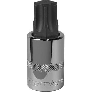 Loops T80 TRX Star Socket Bit - 1/2" Square Drive - PREMIUM S2 Steel Head Knurled Grip Loops T80 TRX Star Socket Bit - 1/2" Square Drive - PREMIUM S2 Steel Head Knurled Grip