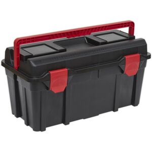 Loops 580 x 285 x 290mm Portable Toolbox & Locking Handle Parts Organizer & Tote Tray Loops 580 x 285 x 290mm Portable Toolbox & Locking Handle Parts Organizer & Tote Tray