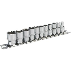 Loops 11 PACK Socket Set - 1/4" Imperial Square Drive - 6 Point Sockets HIGH TORQUE Loops 11 PACK Socket Set - 1/4" Imperial Square Drive - 6 Point Sockets HIGH TORQUE