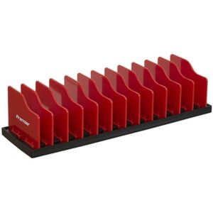 Loops 300mm 12 Pliers Rack - Tool Drawer Tidy / Management Divider - Adjustable Slots Loops 300mm 12 Pliers Rack - Tool Drawer Tidy / Management Divider - Adjustable Slots