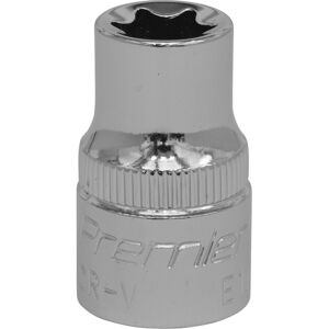 Loops E11 TRX Star Socket Bit - 3/8" Square Drive - PREMIUM Drop Forged Head Knurled Loops E11 TRX Star Socket Bit - 3/8" Square Drive - PREMIUM Drop Forged Head Knurled