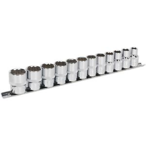 Loops 12 PACK Socket Set - 1/2" Metric Square Drive - 12 Point WallDrive High Torque Loops 12 PACK Socket Set - 1/2" Metric Square Drive - 12 Point WallDrive High Torque