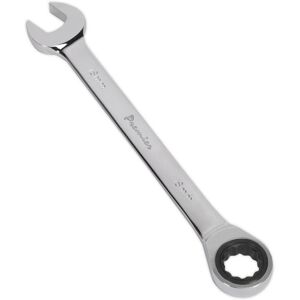 Loops 18mm Ratchet Combination Spanner - Chrome Vanadium Steel - 72 Tooth Ratchet Ring Loops 18mm Ratchet Combination Spanner - Chrome Vanadium Steel - 72 Tooth Ratchet Ring