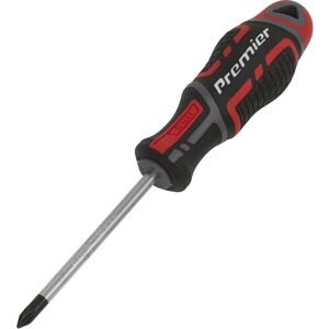 Loops PREMIUM Phillips 1 x 75mm Screwdriver - Ergonomic Soft Grip - Magnetic Tip Loops PREMIUM Phillips 1 x 75mm Screwdriver - Ergonomic Soft Grip - Magnetic Tip