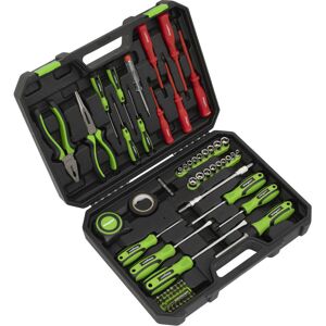 Loops 73pc Premium Tool Kit - Socket Set - Screwdriver Pliers Tape Measure & Bits Loops 73pc Premium Tool Kit - Socket Set - Screwdriver Pliers Tape Measure & Bits