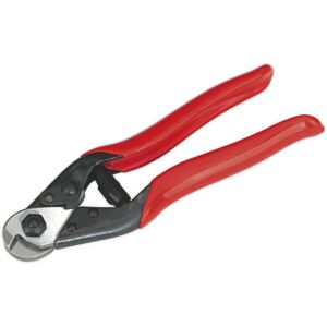 Loops 190mm Wire Rope Spring Cutters - Carbon Steel Blades - Spring Loaded Handles Loops 190mm Wire Rope Spring Cutters - Carbon Steel Blades - Spring Loaded Handles