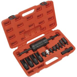 Loops 14 Piece Diesel Injector Puller Set - Ball Joint - Slide Hammer - Deep Sockets Loops 14 Piece Diesel Injector Puller Set - Ball Joint - Slide Hammer - Deep Sockets