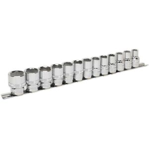Loops 13 PACK Socket Set 1/2" Metric Square Drive - 6 Point LOCK-ON Rounded Heads Loops 13 PACK Socket Set 1/2" Metric Square Drive - 6 Point LOCK-ON Rounded Heads