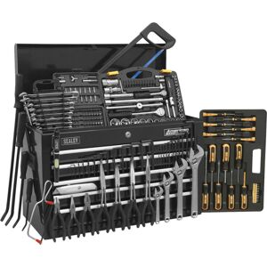Loops 5 Drawer Topchest - 230 Piece Tool Kit - Ball Bearing Slides - Locking - Black Loops 5 Drawer Topchest - 230 Piece Tool Kit - Ball Bearing Slides - Locking - Black