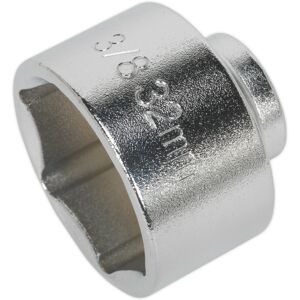 Loops 32mm Low Profile Oil Filter Socket - 3/8" Sq Drive - High Grade Steel Socket Loops 32mm Low Profile Oil Filter Socket - 3/8" Sq Drive - High Grade Steel Socket