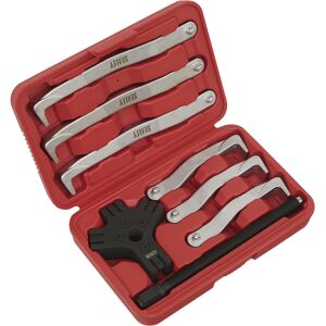 Loops 8 Piece Twin / Triple Leg Puller Set - Fast Action - Reversible - Chromoly Steel Loops 8 Piece Twin / Triple Leg Puller Set - Fast Action - Reversible - Chromoly Steel