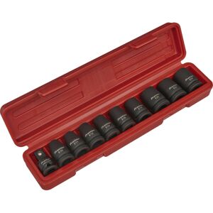 Loops 10 Piece Impact Socket Set - 1/2" Sq Drive - TRX-Star Female - Chromoly Steel Loops 10 Piece Impact Socket Set - 1/2" Sq Drive - TRX-Star Female - Chromoly Steel