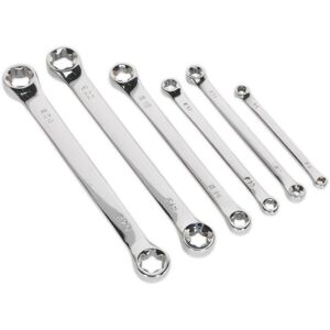 Loops 6 PACK Double Ended TRX STAR Spanner Set - Vehicle Fasteners TORX - Drop Forged Loops 6 PACK Double Ended TRX STAR Spanner Set - Vehicle Fasteners TORX - Drop Forged