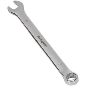 Loops Hardened Steel Combination Spanner - 8mm - Polished Chrome Vanadium Wrench Loops Hardened Steel Combination Spanner - 8mm - Polished Chrome Vanadium Wrench