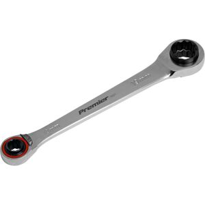 Loops PRO 4-in-1 Double Ended Reversible Ratchet Ring Spanner - Steel Metric Wrench Loops PRO 4-in-1 Double Ended Reversible Ratchet Ring Spanner - Steel Metric Wrench