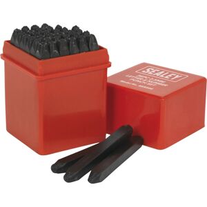 Loops 36 Piece Letter & Number Punch Set - 2.5mm Character Height - High Carbon Steel Loops 36 Piece Letter & Number Punch Set - 2.5mm Character Height - High Carbon Steel