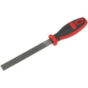 Loops 150mm Flat Engineers Hand File - Double Cut - Coarse - Comfort Grip Handle Loops 150mm Flat Engineers Hand File - Double Cut - Coarse - Comfort Grip Handle