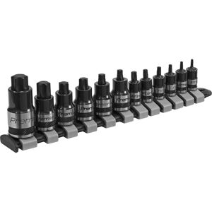 Loops 12pc TRX Star STUBBY Socket Bit Set - 1/4" 3/8" 1/2" - Square Drive Short Shaft Loops 12pc TRX Star STUBBY Socket Bit Set - 1/4" 3/8" 1/2" - Square Drive Short Shaft