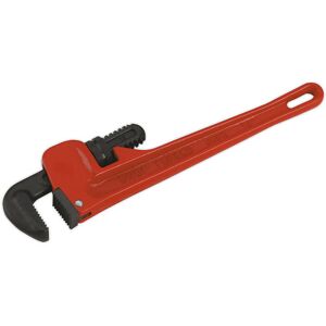 Loops 350mm Cast Steel Pipe Wrench - European Pattern - 13-50mm Carbon Steel Jaws Loops 350mm Cast Steel Pipe Wrench - European Pattern - 13-50mm Carbon Steel Jaws