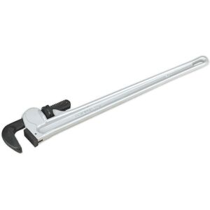 Loops 915mm Aluminium Alloy Pipe Wrench - European Pattern 13-100mm Carbon Steel Jaws Loops 915mm Aluminium Alloy Pipe Wrench - European Pattern 13-100mm Carbon Steel Jaws