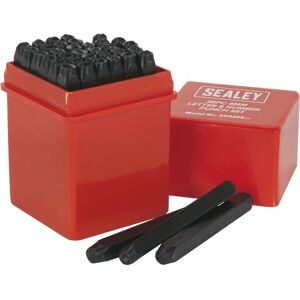 Loops 36 Piece Letter & Number Punch Set - 4mm Character Height - High Carbon Steel Loops 36 Piece Letter & Number Punch Set - 4mm Character Height - High Carbon Steel