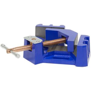 Loops 165mm Welding Vice - Self-Centring Swivel Jaw - 90 Degree Angle Welding Aid Loops 165mm Welding Vice - Self-Centring Swivel Jaw - 90 Degree Angle Welding Aid
