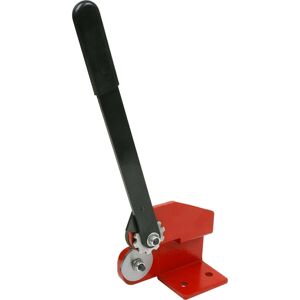 Loops Manual Hand Sheet Metal Disc Cutter Bench Mounted -16 Gauge Steel- Ratchet Lever Loops Manual Hand Sheet Metal Disc Cutter Bench Mounted -16 Gauge Steel- Ratchet Lever