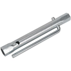 Loops Long Reach Spark Plug Box Spanner - Double Ended - 14mm & 16mm Sockets - L-Bar Loops Long Reach Spark Plug Box Spanner - Double Ended - 14mm & 16mm Sockets - L-Bar